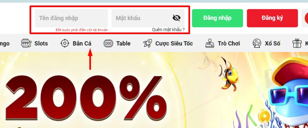 Trang chủ 35 Đăng nhập Betvisa rất đơn giản và trực quan