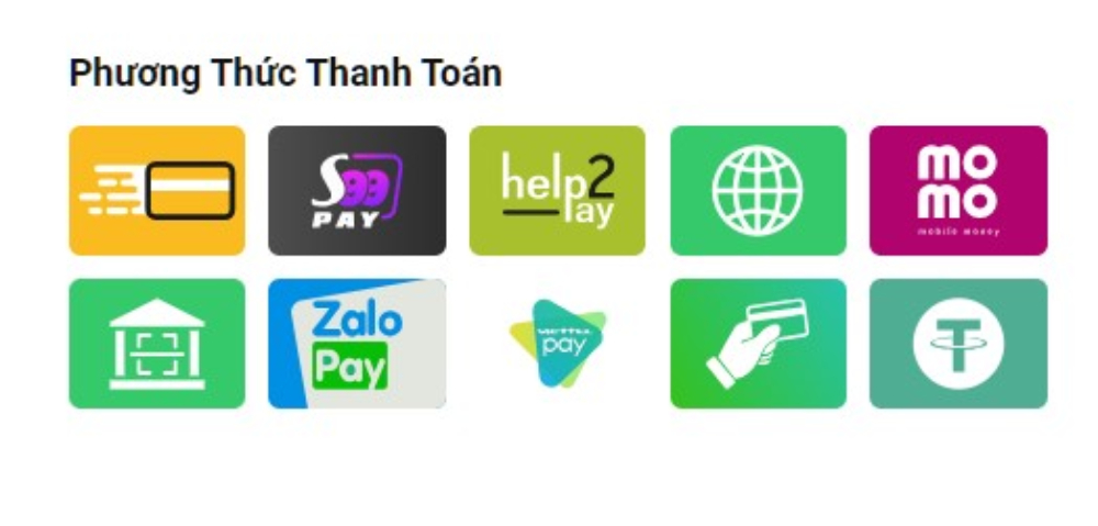 Trang chủ 36 Betvisa hỗ trợ hầu hết các phương thức thanh toán tại Việt Nam